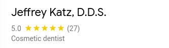 Jeffrey Katz, D.D.S. Google Reviews Screenshot