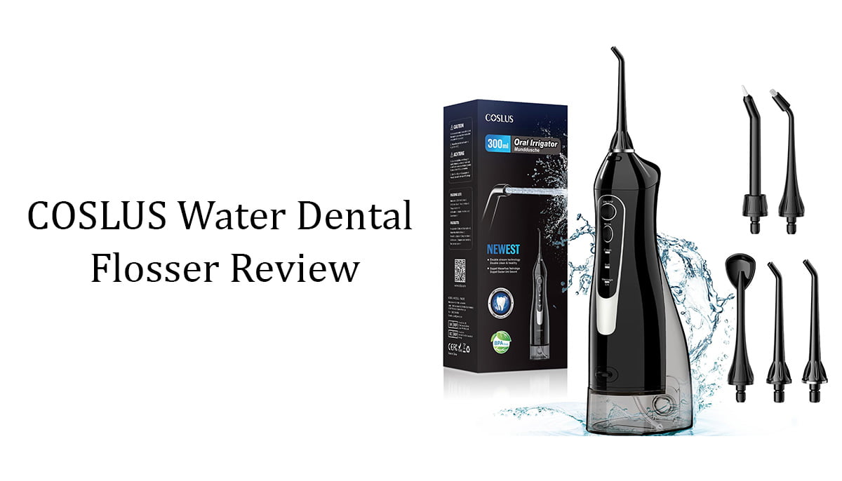 COSLUS Water Dental Flosser Review