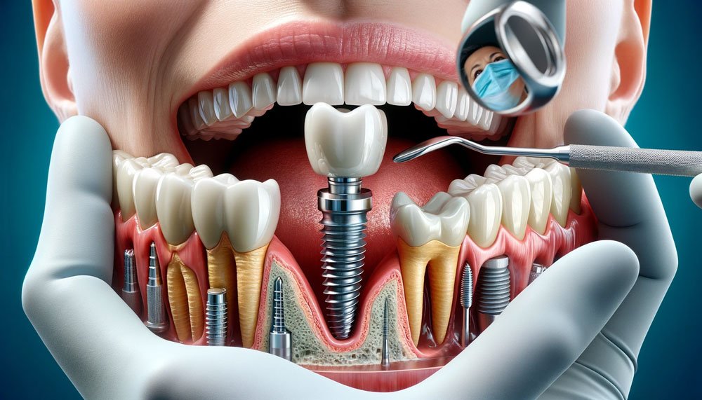 Dental Implants Placement Area