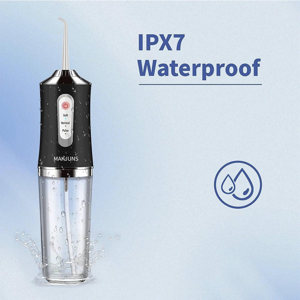 MAKJUNS Water Flosser IPX7 Waterproof