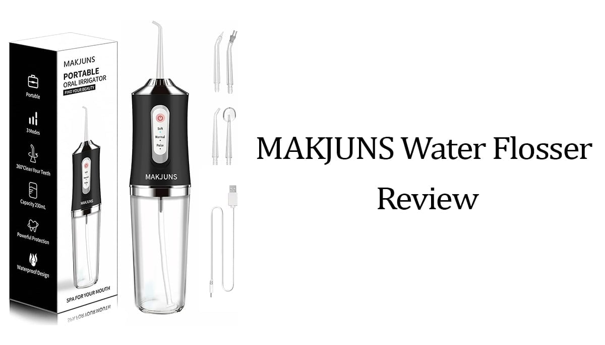 MAKJUNS Water Dental Flosser Review