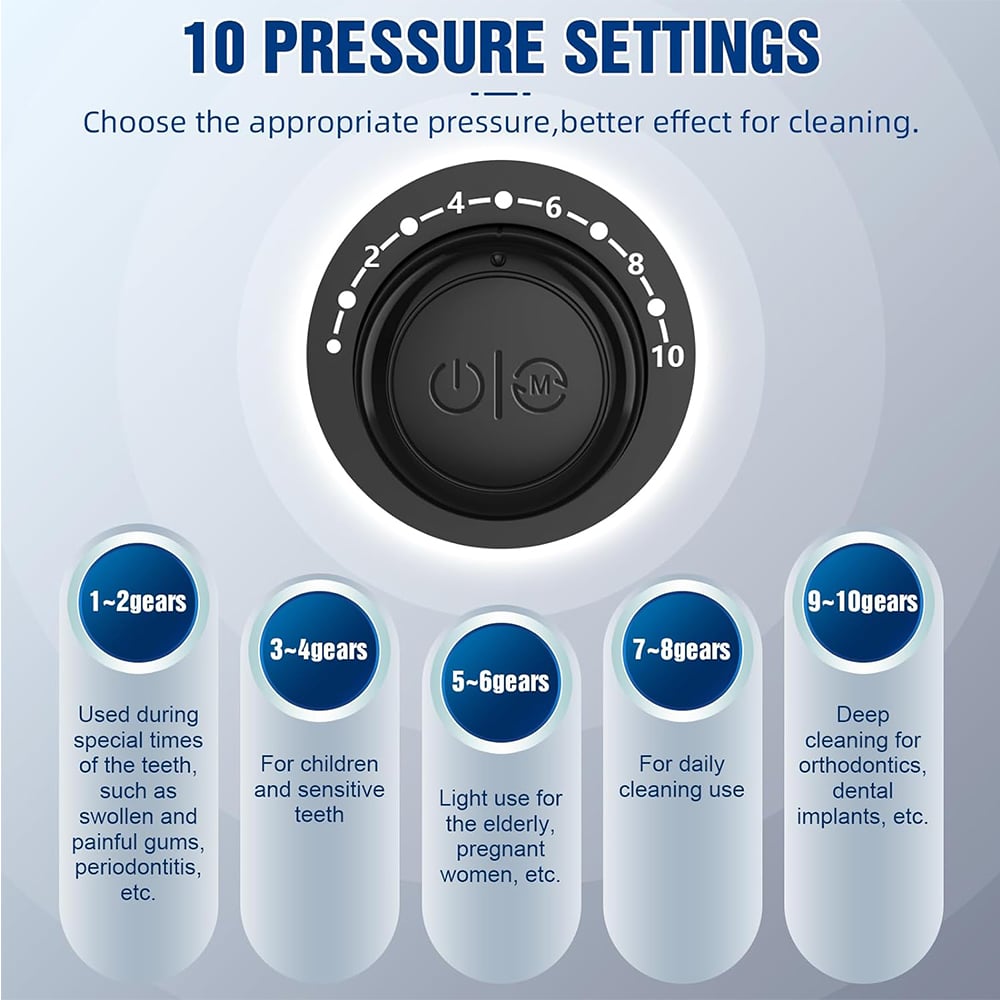 10 Pressure Settings