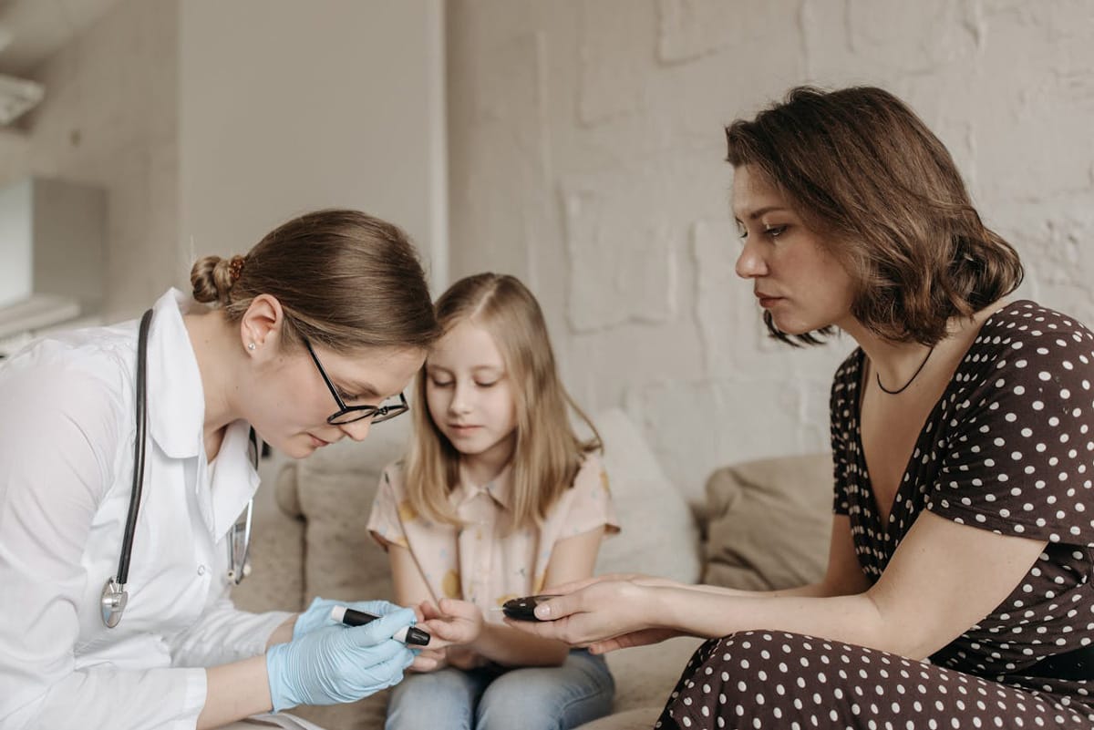 Pediatric Occupational Therapist Seeing a Child