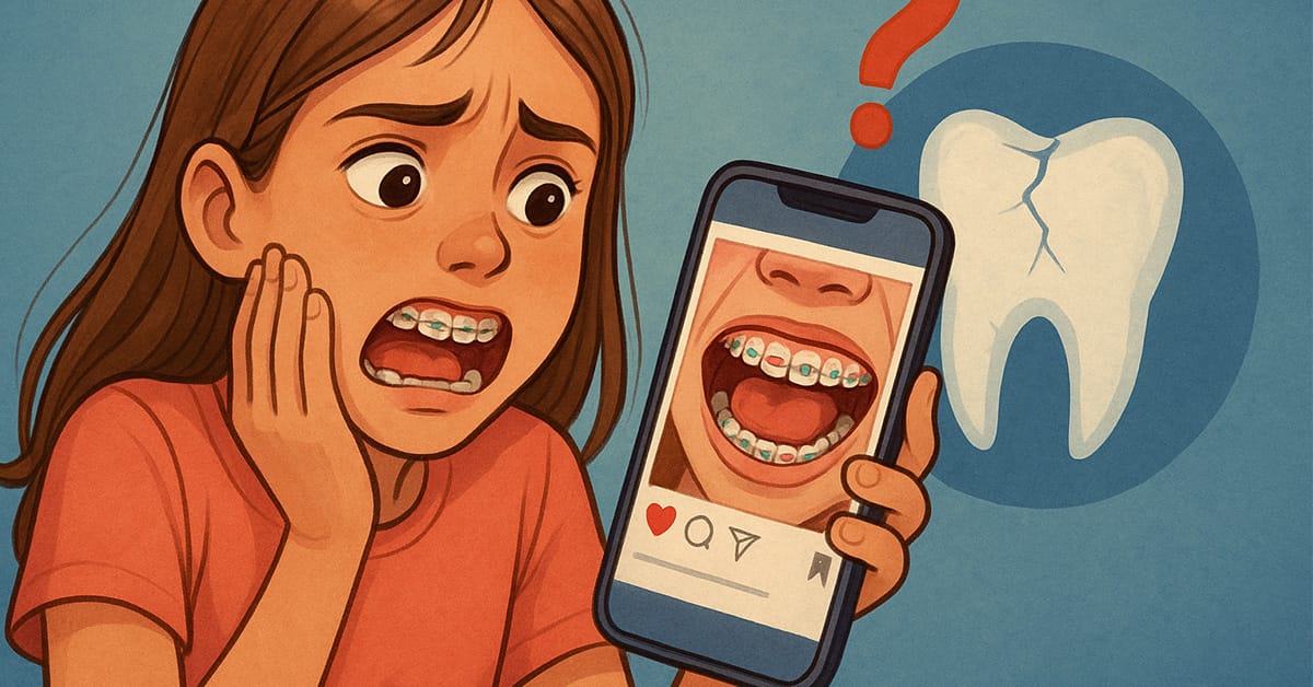 Social Media Dental Trends Ruining Kids’ Teeth