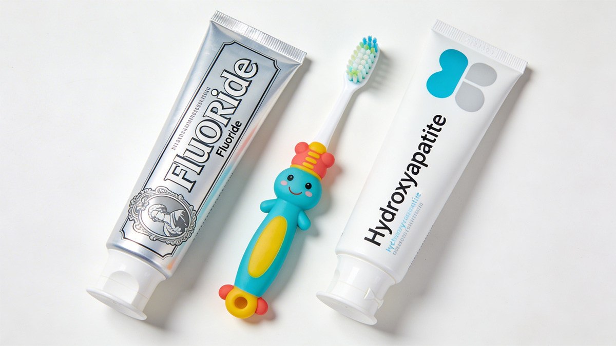Hydroxyapatite vs Fluoride Toothpaste for Kids